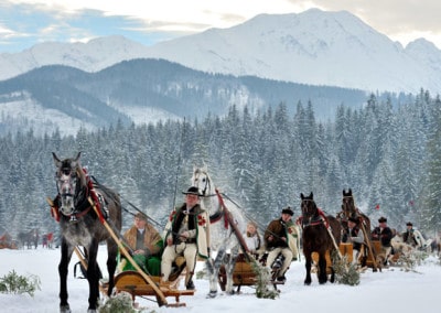 sylwester w górach Biały Dunajec