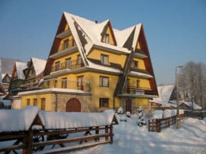 sylwester w górach, bal w karczmie ośrodek Zofia